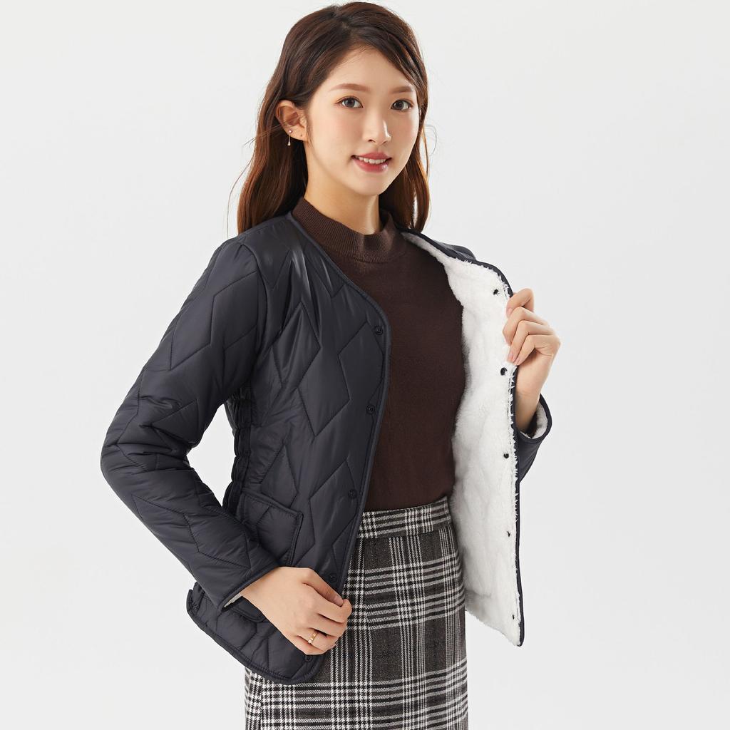 Зимняя куртка из хлопка, женская короткая, легкая и увеличенная хлопковая куртка, домашняя куртка из хлопка, женская модная, теплая и комфортная 8209