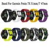 Силиконовый браслет для часов Garmin Fenix 7X 7 7S 6 6X Pro Ремешок для Fenix 5X 5S Plus 3HR 945 935 Наручный 22 26 мм QuickFit
