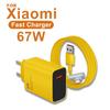 Быстрое зарядное устройство 67 Вт для Xiaomi 14 13 12 11 Pro Ultra Lite USB A to Type C, телефонный кабель для быстрой зарядки для Redmi Note 12, аксессуары
