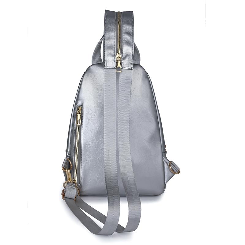 Рюкзак большой вместимости, женский рюкзак из полиуретана, дорожная сумка