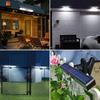 3 Light Modes Outdoor Courtyard Lamp Human Body Sensing LED Solar Light Solar Clip Light  Garden