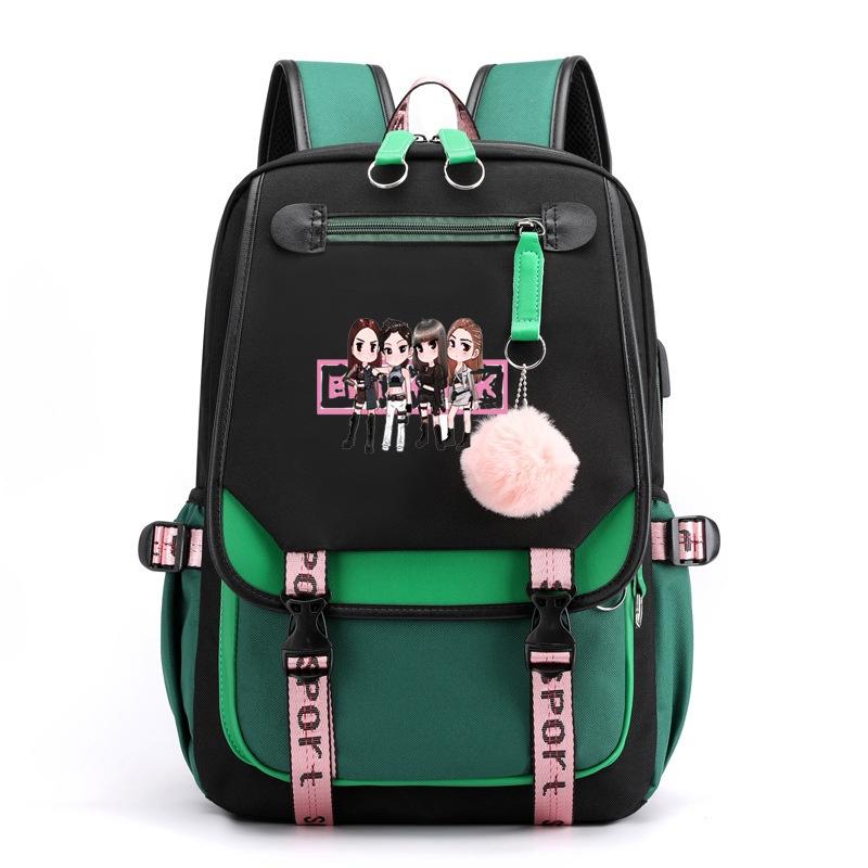 Рюкзак Blackpink Lisa Starry Sky на двойных плечевых лямках 36-55 л
