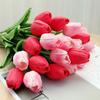Tulip Fake Flower Moisturizing Fake Flower Props Wedding Flower Decoration