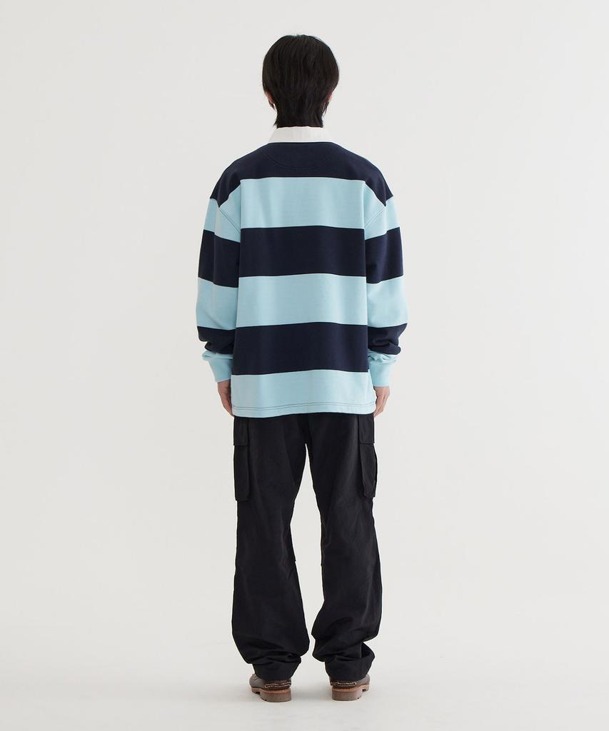 COVERNAT Semi-Wide Nylon Parachute Pants Black