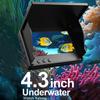 4,3-дюймовый экран Подводный рыбопоисковый монитор Солнцезащитный козырек Монитор рыболовной камеры Подводная рыбалка
