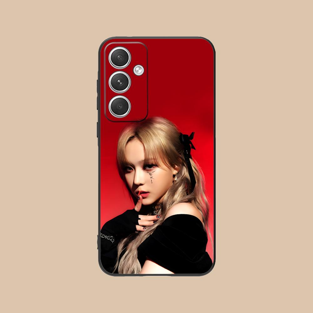 KPOP Girl Winter Phone Case for Samsung Galaxy S26 S25 S24 S23 S22 S21 S20 Note20 Plus FE Ultra Soft TPU Shockproof Cover