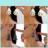 Aclylic Ghost Pendant Earrings With Cartoon Design For Fashion Women