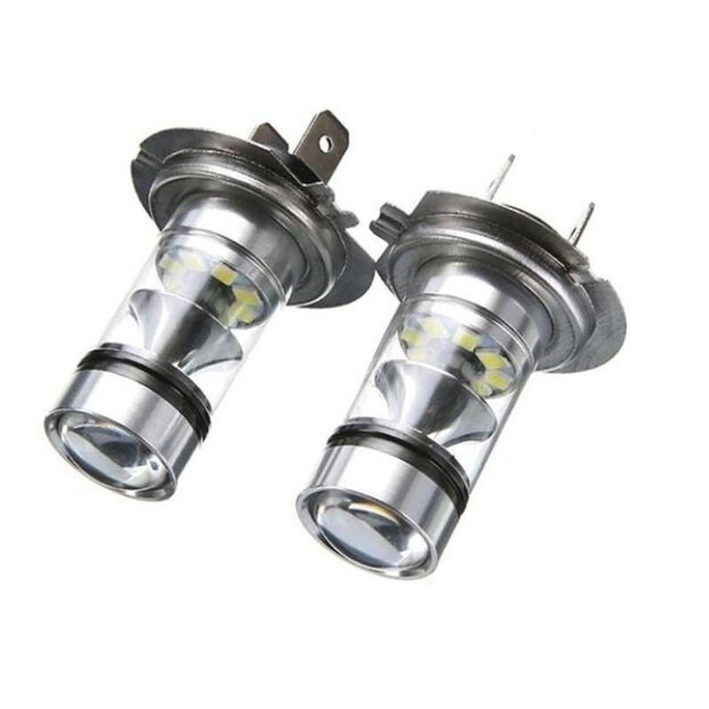 1 шт. светодиодная противотуманная фара H4 H7 100 Вт противотуманная фара мощная автомобильная лампа