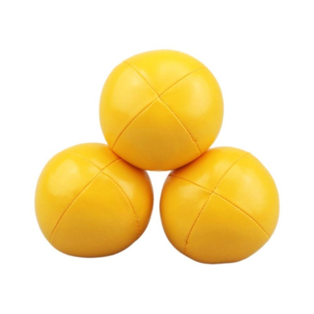 With 4 Panel Design Clown Juggle Ball Finger Flexibility Circus Ball Juggling Ball Children Toy