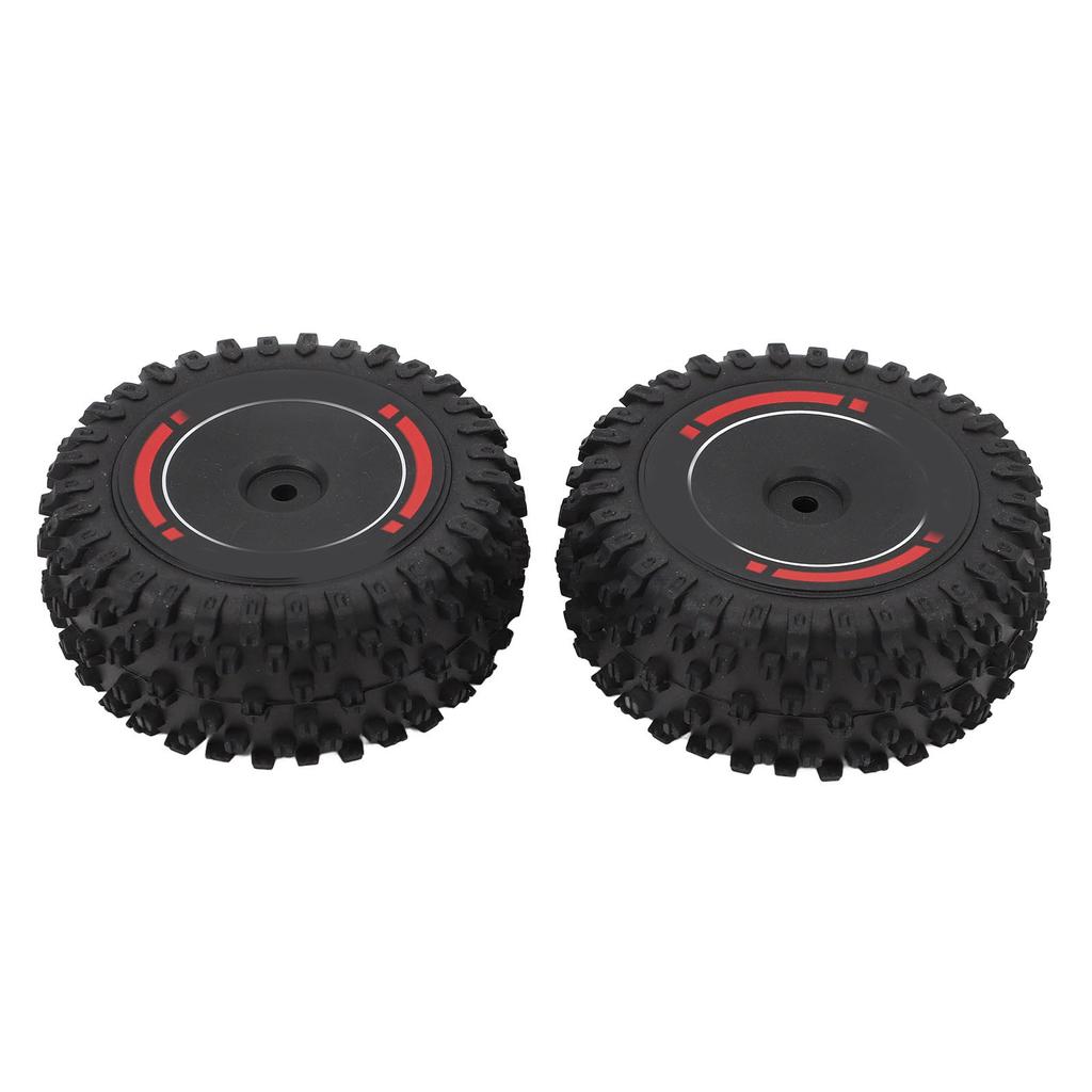 2 шт. Задняя шина для радиоуправляемой машинки, хорошее сцепление, противоскользящая резиновая задняя шина, замена для WLTOYS 124010