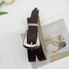 Vintage Inspired Metallic Narrow Waist Belt For Women Stylish And Versatile Fashion Accessory