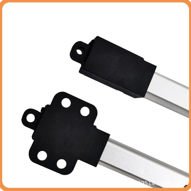 300mm Stroke Electric Linear Actuator with Wings - Miniature Brushed Motor, Double-Wing Telescopic Rod