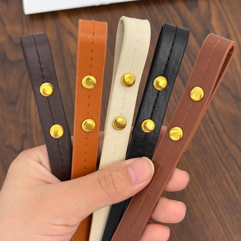 2 шт. Однотонный Съемный Ремень для Сумки из Искусственной Кожи DIY Запасная Ручка Аксессуары для Сумок Через Плечо Рукоятка Ремешок Ремешок Ручка