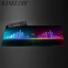 Green Neon Logo Large Gaming Mouse Pad AntiSlip Desk MatNonSlip AntiDirt Extended Desk Mat