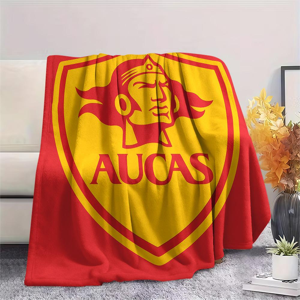 Ocas Sports Club  Print Flannel Blanket, High quality Comfortable for All Seasons, Home Decor, Warmth and Comfort