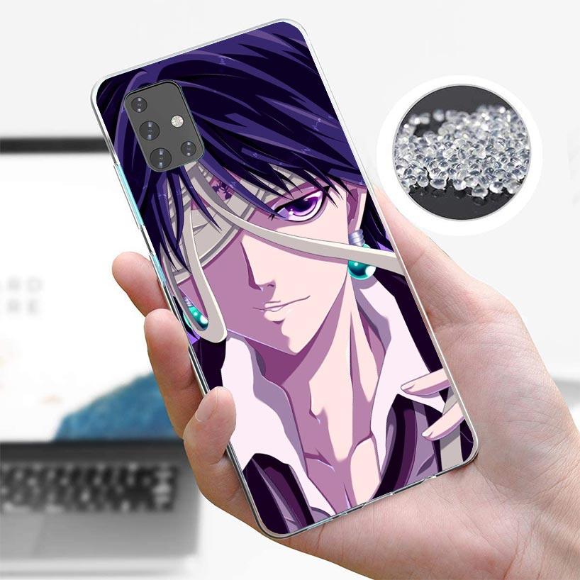 Huner X-Hunters Chrollo Shizuku Phone Case For Samsung Galaxy A12 A52S A42 A32 A22 A51 A50 Note 20 Ultra 10 S10 Plus A71 A70 A31