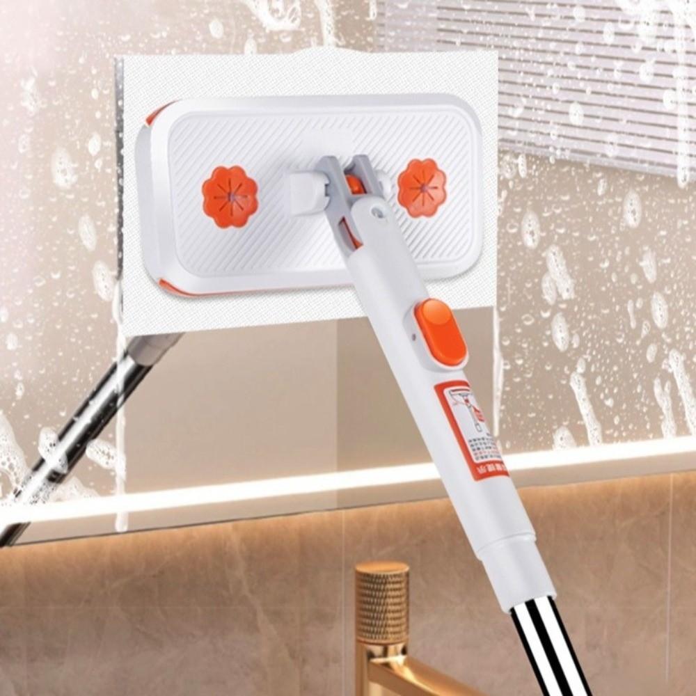 Adjustable Handle Detachable Mini Mop Locking Head Face Towel Small Mop  Bathroom