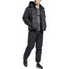 Reebok Мужские пуховики Черный с капюшоном Умеренный пуховик GR8979