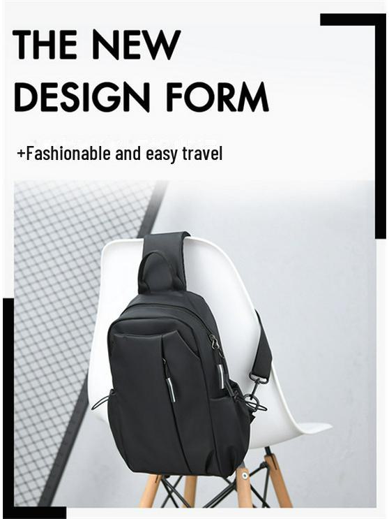 Мужская модная легкая сумка-мессенджер - стильная повседневная сумка через плечо с большой вместимостью для поездок на работу