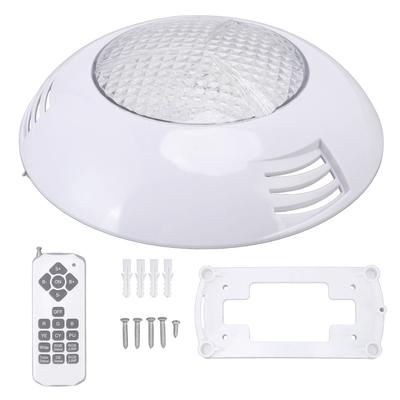 Светодиодные светильники для бассейна AC12V RGB с дистанционным управлением IP68 Водонепроницаемый Высокая пропускаемость Прочный ABS PC Аквариум