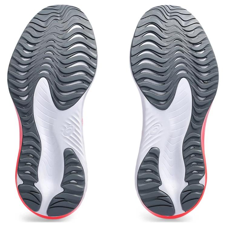 Asics Gel-Excite 10 Удобная Мягкая Амортизация Дышащие Низкие Кроссовки для Бега Женские кроссовки Белый Красный 1012B418-101