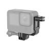 Action Camera Vertical Shoot centered Arm Bracket For Gopro Hero 12 11 10 9 for go pro SJCAM DJI Selfie stick Mount Adapter