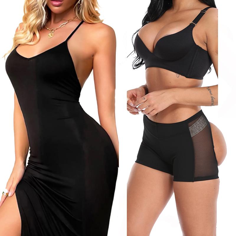 Hip Control Panties Hollow Out Push Up Shorts Sexy Ass Butt Lifter Body Shapers Women Booty Lifter Briefs Shapewear Underwear