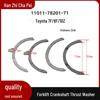 Упорная шайба коленчатого вала вилочного погрузчика Toyota (7F/8F/1DZ) 11011-78201-71