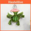 And Fun Charming Green Plush Frog Keychain Cartoon Toy Perfect For Girls Gifts