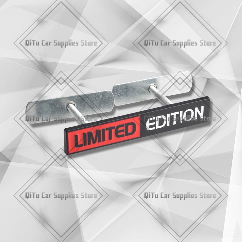Zinc Alloy Limited Edition Badge Car Body Trunk Emblem 3D Grille Sticker For Toyota Honda Hyundai Dacia Volvo Kia Opel Ford Jeep oi1