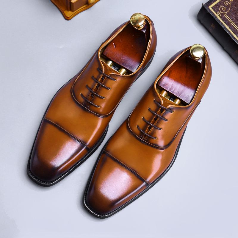 [Большая распродажа] Туфли-оксфорды из натуральной кожи - Four Seasons Men's Cowhide