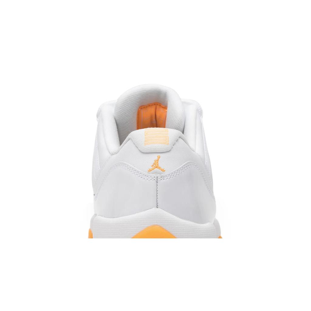 Air Jordan 11 Retro Low GG 'Citrus' (Unisex) white / white-citrus Kids' Basketball Shoes 580521 139