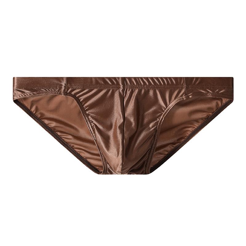 Мужское нижнее белье Мужское ледяное шелковое U-образное выпуклое ультратонкое сексуальное нижнее белье-треугольники Молодежное мужское нижнее белье