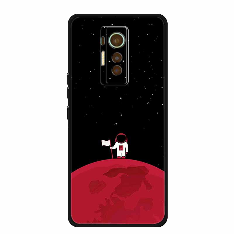 For Tecno Phantom X 2021 Case Luxury TPU Silicone Soft Cover Phone Cases for PhantomX 2021 AC8 Protection Cartoon Bumper Etui