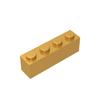Gobricks GDS-534 Кирпич 1x4 без нижних трубок 3010 3066 деталей для детского DIY