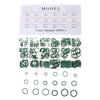 225Pcs Seal O-Ring R134A Car Air Conditioning Rubber Washer Assortment Box Set