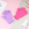 Милые коралловые бархатные пушистые дышащие перчатки, зимние однотонные универсальные плюшевые утолщенные морозостойкие перчатки