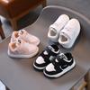 Fashion Casual Children's Sports Shoes Boys and Girls Board Shoes Korean Cotton Shoes Little White Shoes Toddler Shoes