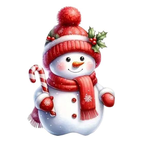 Подвеска в виде оленя Санта-Клауса, праздничная рождественская елка, подвесное украшение, акриловое украшение в виде мультяшного Санты