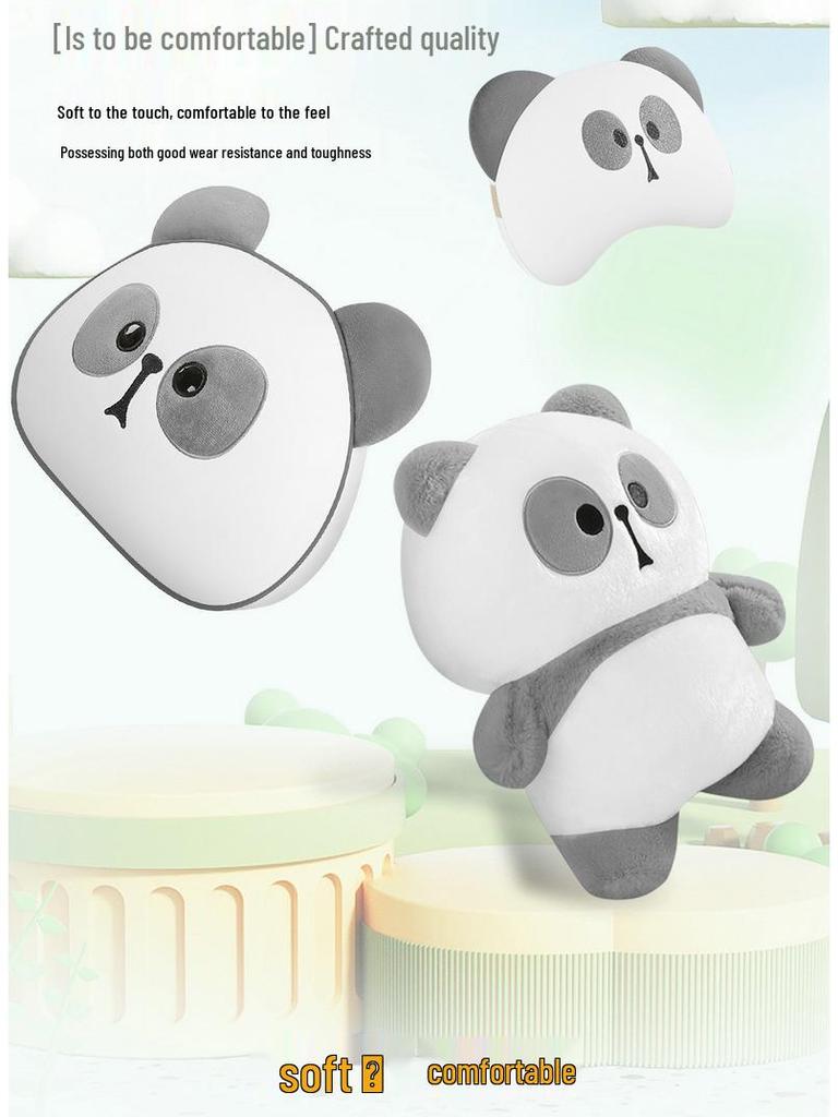 Cute 2023 Panda Mini Seat Cover for Women - All-Season, Full Coverage Car Cushion