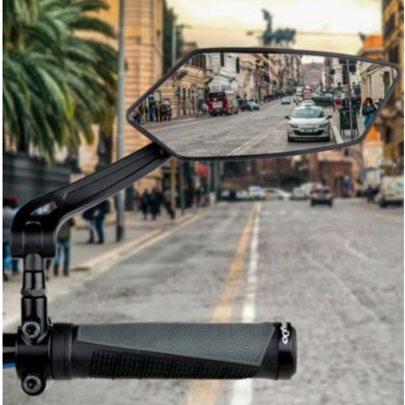 1Pair Bicycle Mirror E-bike Rear View Mirror Bicycle Right Left MTB Bike Parts