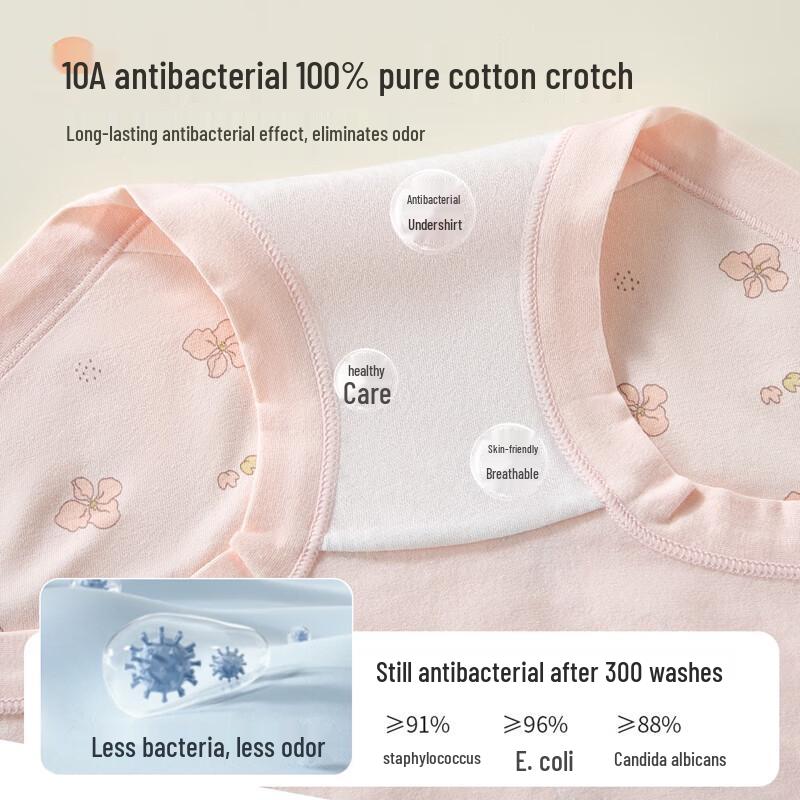 Yiershuang Women's 10A Antibacterial Cotton Briefs