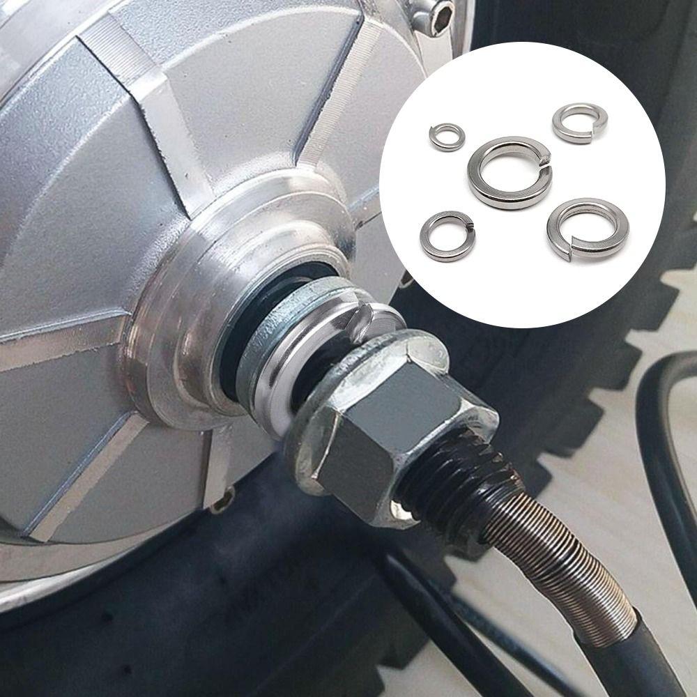 1000PCS 304 Stainless Steel Metric Split Lock Washer Set Gasket Spacer Assortment Set Industrial