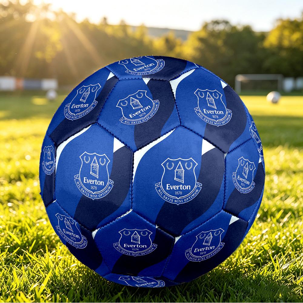Футбольный мяч Everton Football, размер 5, с принтом, противоскользящий, для взрослых, сувенир для футбольных фанатов