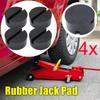 4Pcs Universal O-ring Type Car Lift Jack Stand Rubber Pads Rubber Car Slotted Floor Jack Pad Puck Support Frame Rail Protector