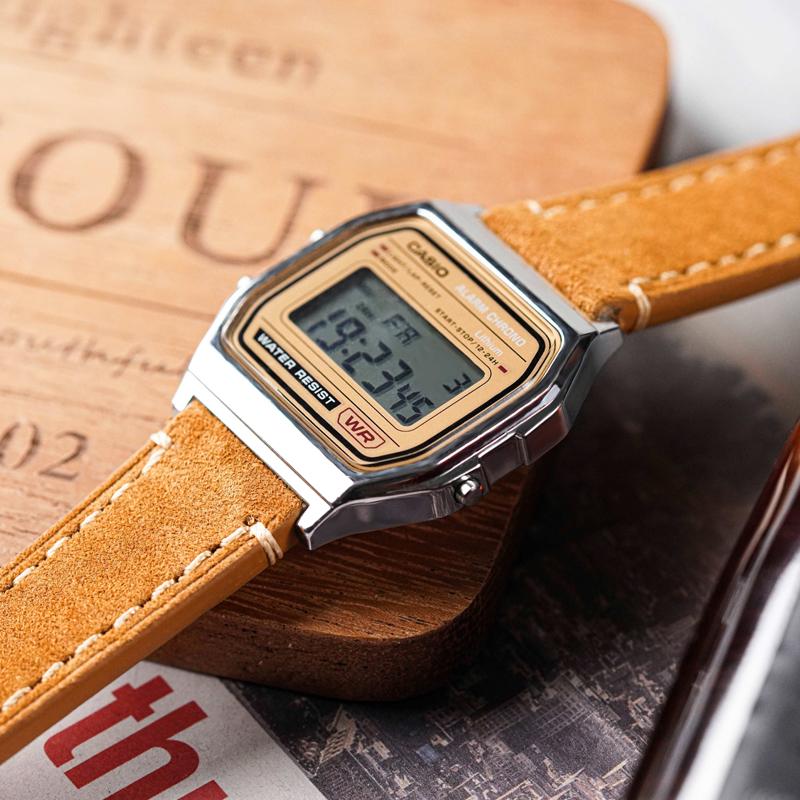 Casio Унисекс Кофейные часы A158WEA-9JF(Watch8--)