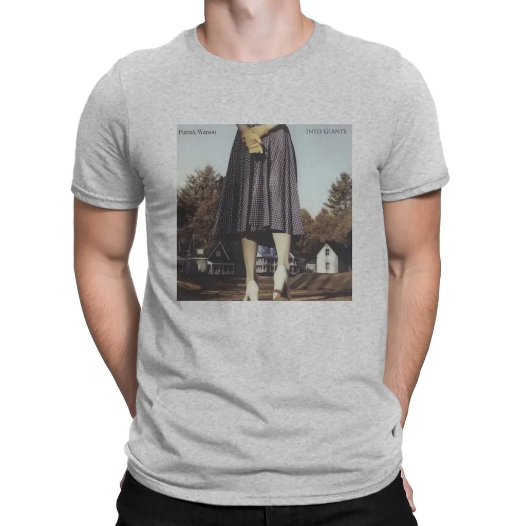 Into Giants Music Men's T Shirts Patrick Watson Band Unique Tees Short Sleeve Round Collar T-Shirt Cotton Clothing