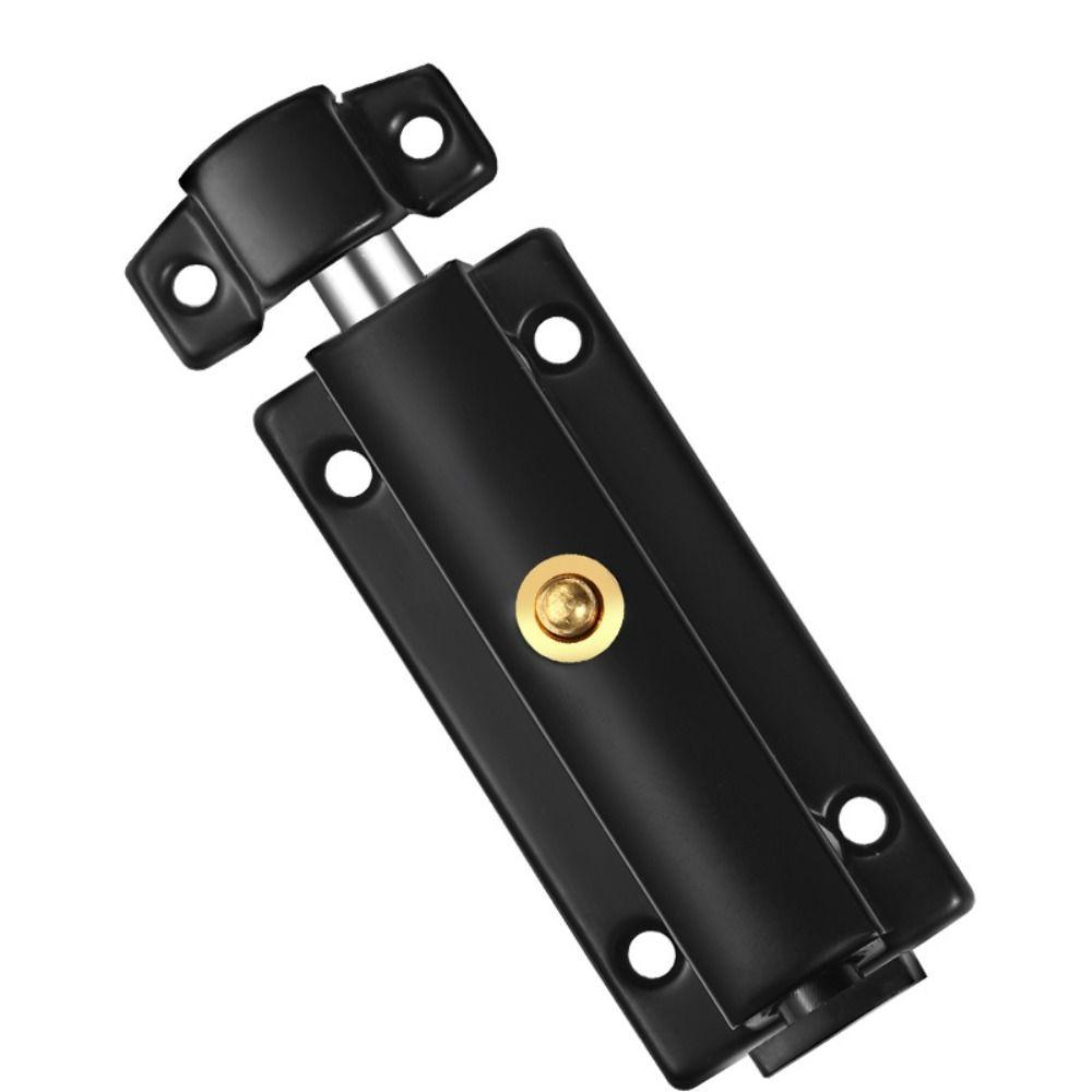 Spring Automatic Door Bolt Anti-theft Door Hasps Retro Door Buckle  Guard