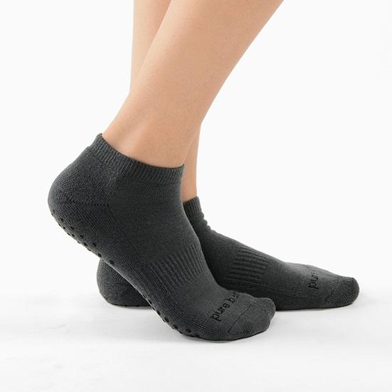 2 Pairs Non-slip Yoga Socks Short Tube Soft Breathable Cotton Socks Professional Dance Ballet Pilates Fitness Women Sports Grip Socks