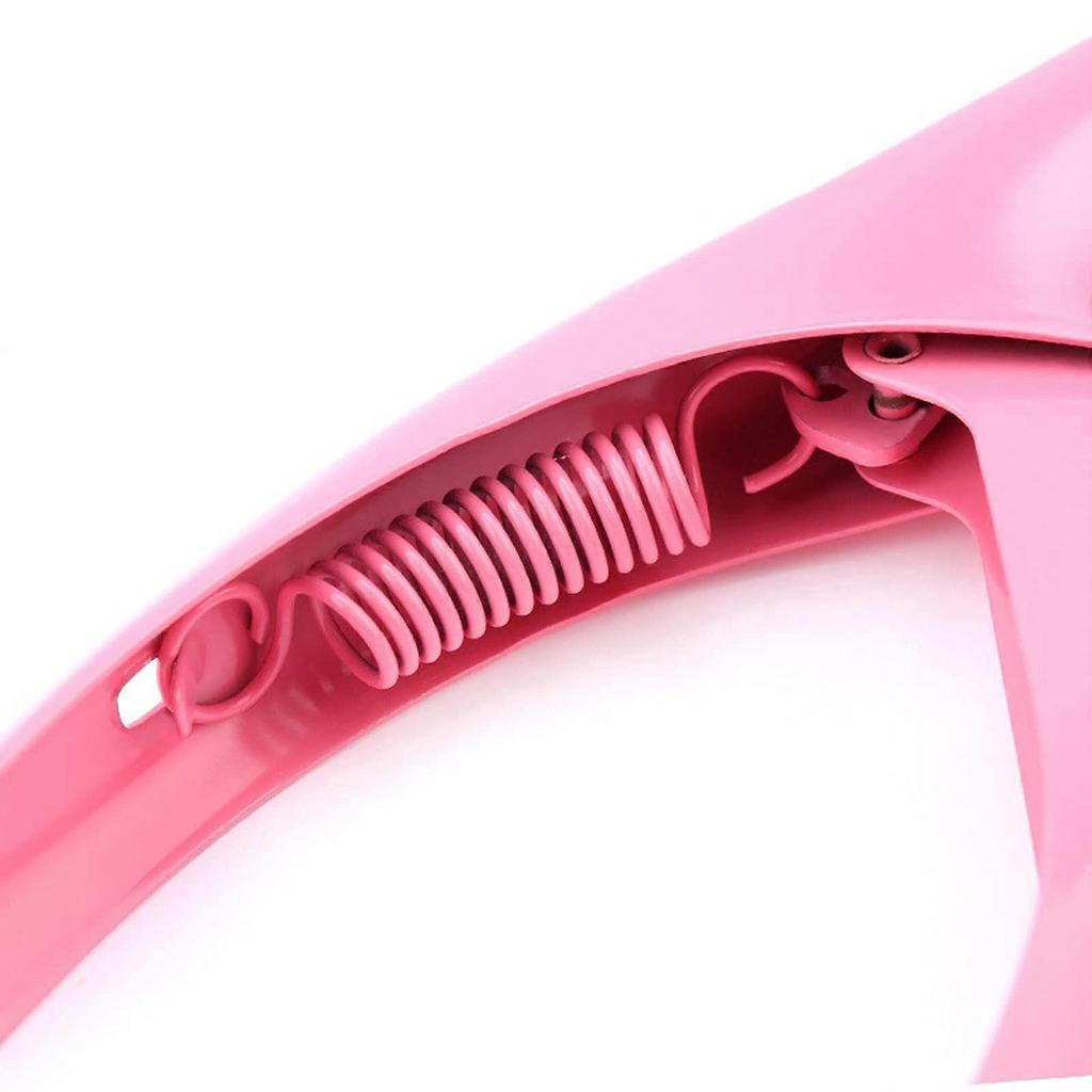 Professional Stainless Steel Nail Clipper for Manicure with Adjustable Spring, Colorful False Tip Cutter